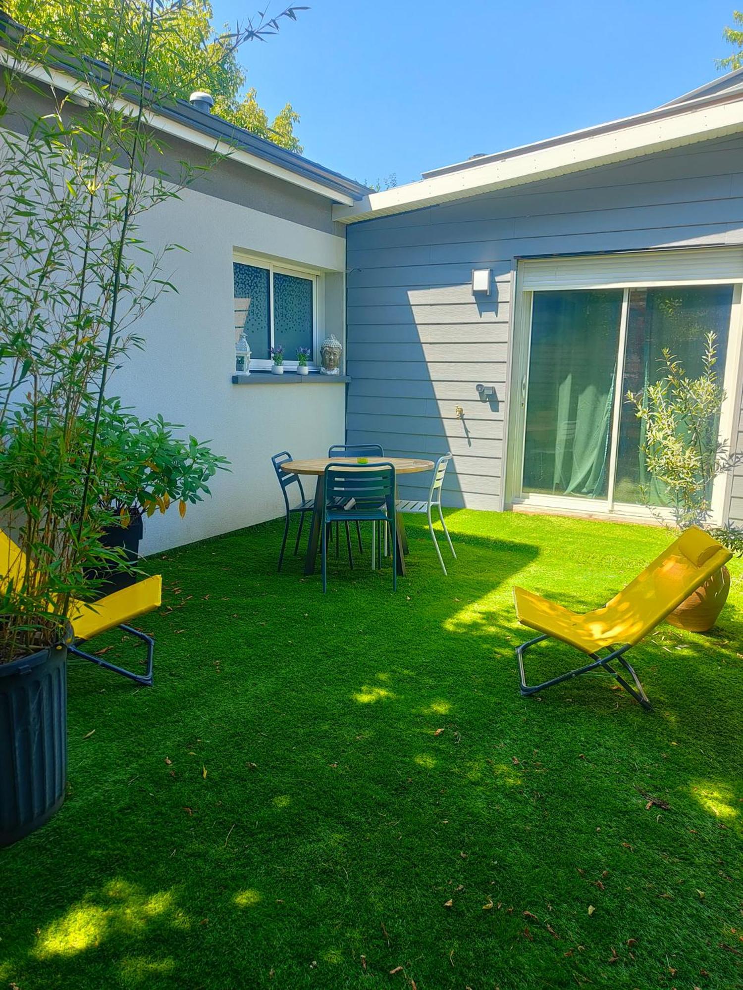 Tiny House Avec Jardin Et Acces Piscine Chauffee Villa Saint-Medard-en-Jalles Bagian luar foto