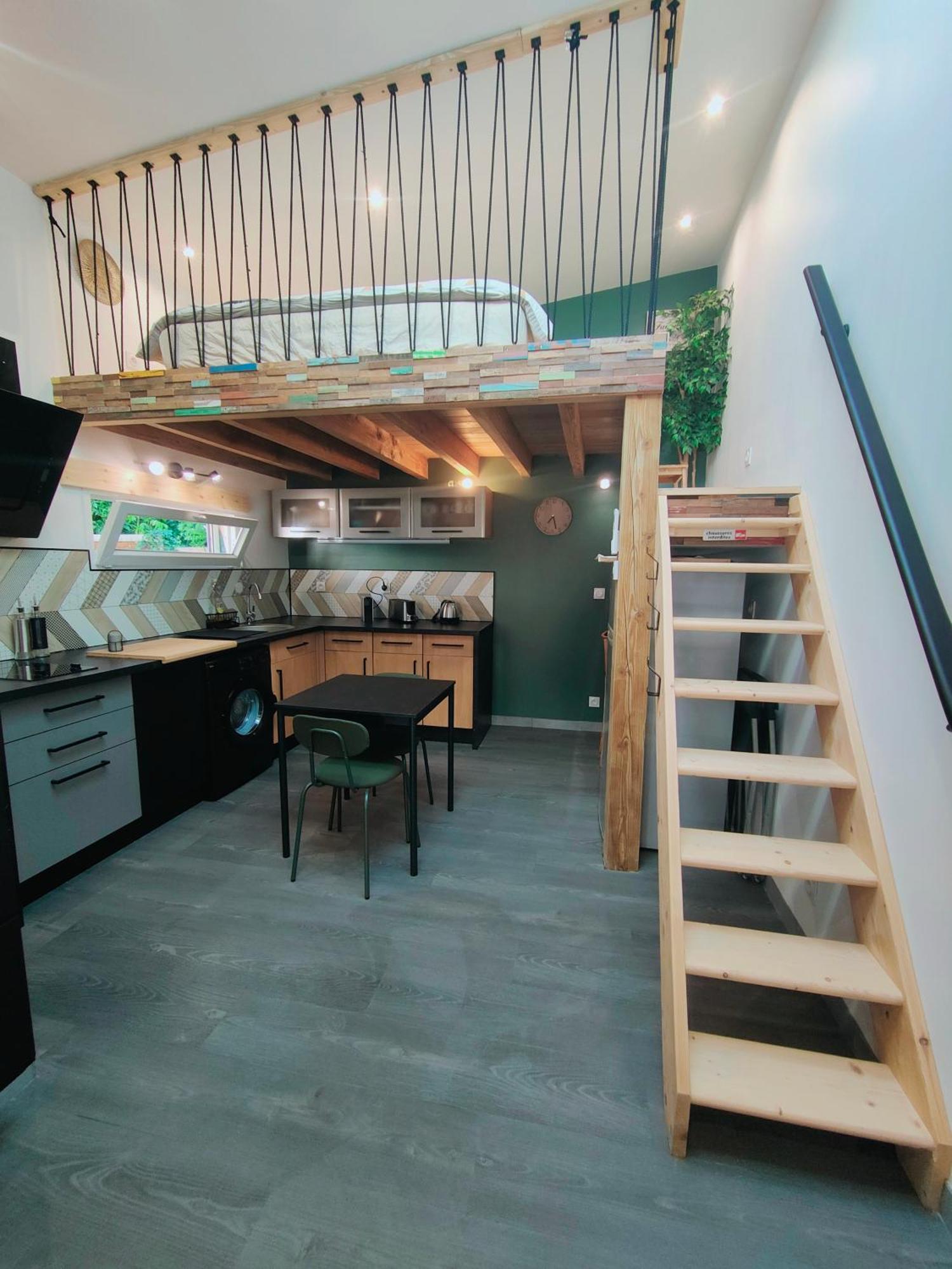 Tiny House Avec Jardin Et Acces Piscine Chauffee Villa Saint-Medard-en-Jalles Bagian luar foto